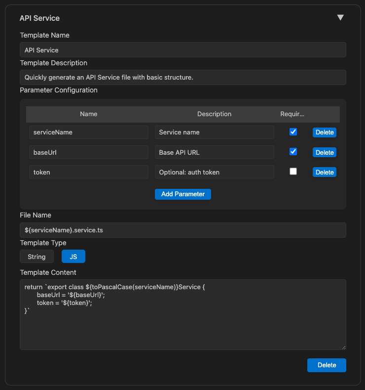 VSCode插件 Custom File Template - 轻松创建自定义文件模板_vscode file templates-CSDN博客
