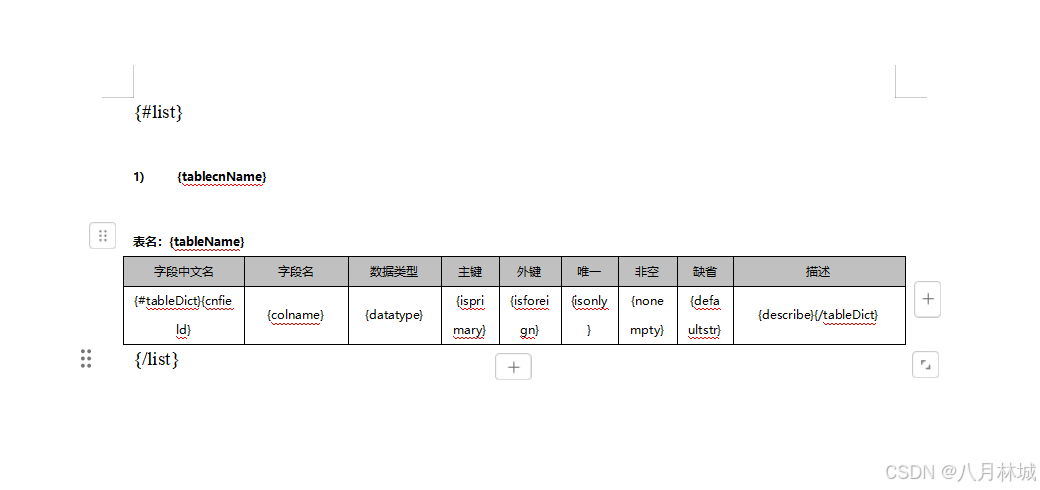 nodejs循环导出多个word表格文档