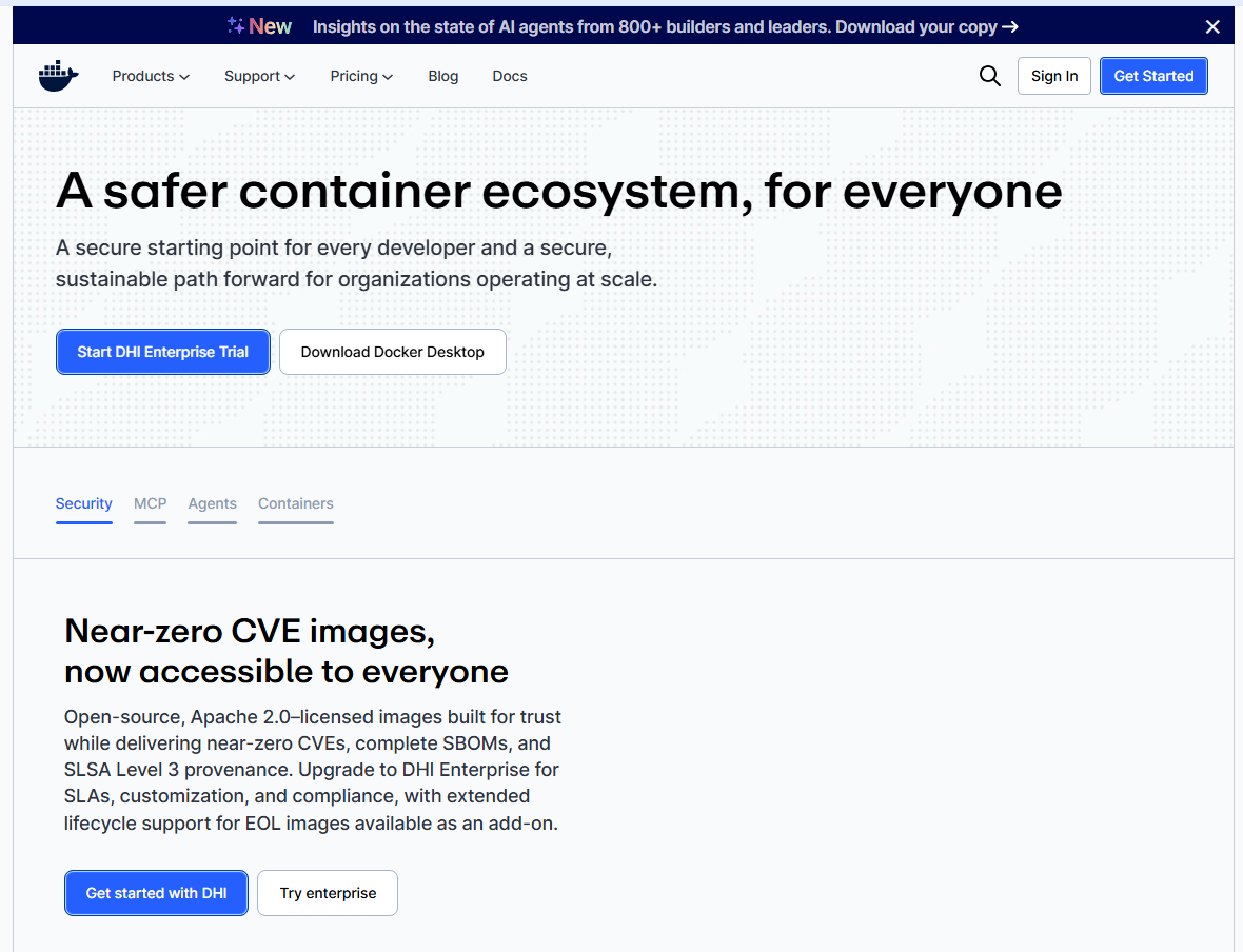 Docker网站首页