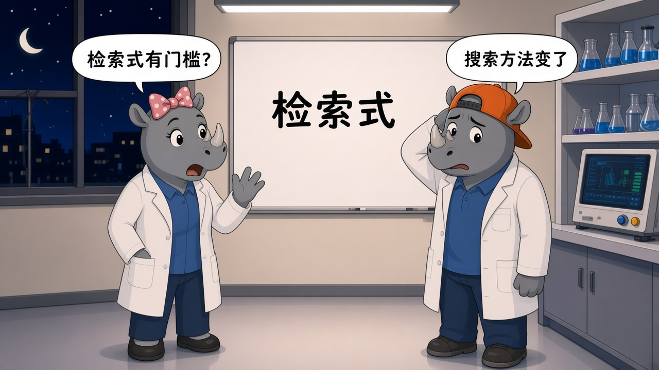 女犀牛问组会搞定了,男犀牛说导出再深挖