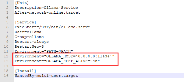 ollama.service配置