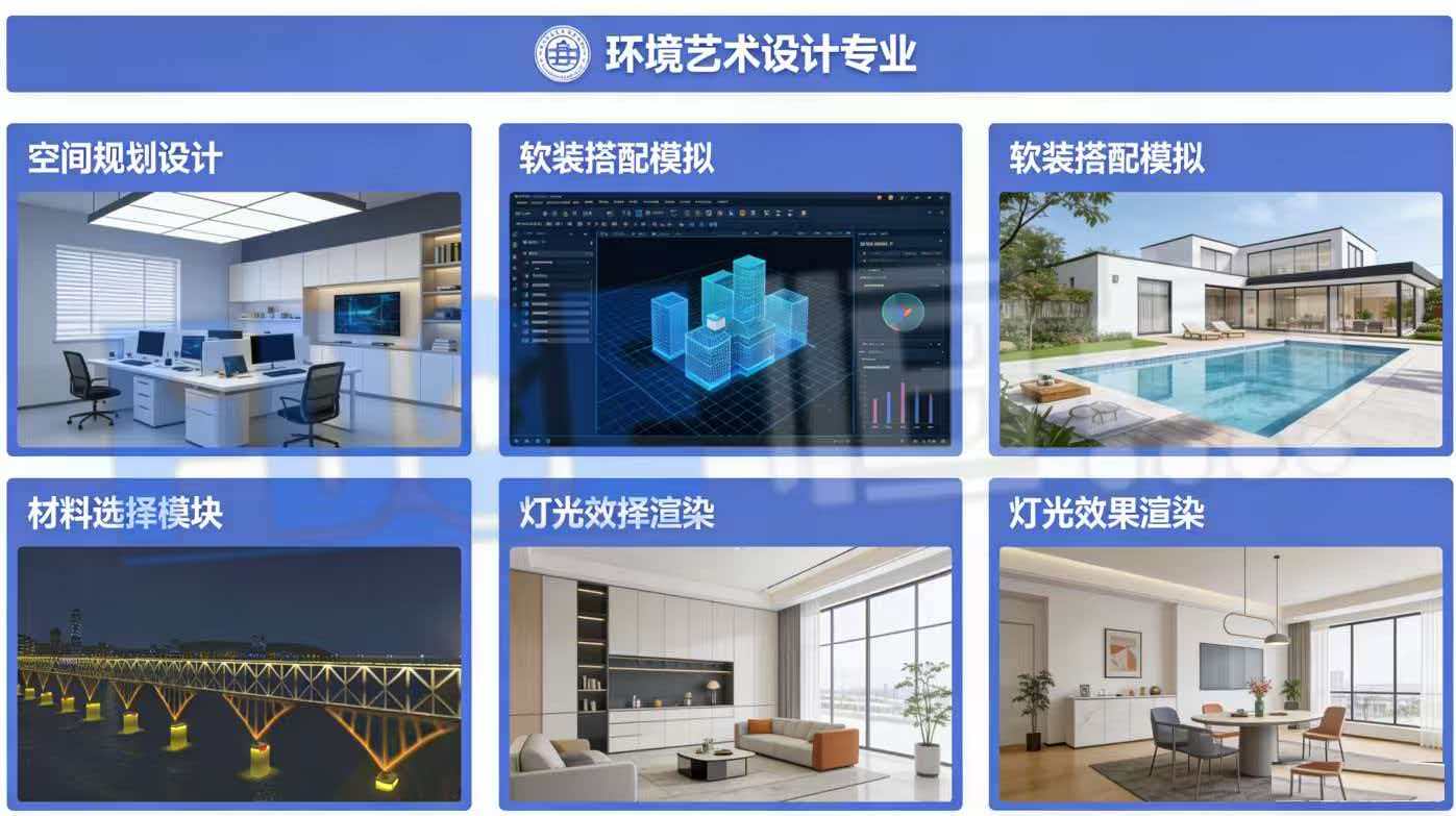 环境艺术“AI+虚拟仿真”智慧实训开放平台