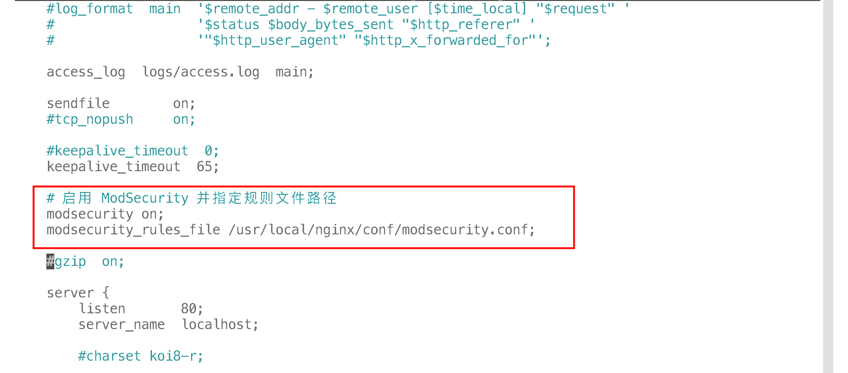 开源WAF--ModSecurity编译安装教程（Ubuntu20.04，Nginx）_modsecurity安装