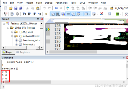 KEIL/MDK自带功能保存高速数据ini文件格式_keil ini文件语法-CSDN博客