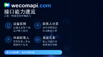 WeComApi 与企微外部群自动化:如何把群聊变成可管理流程封面图