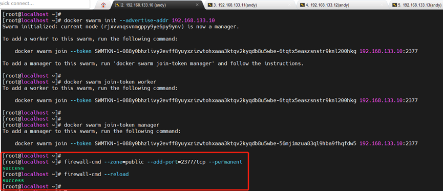 Docker compose与swarm