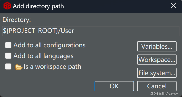 图2 Includes配置