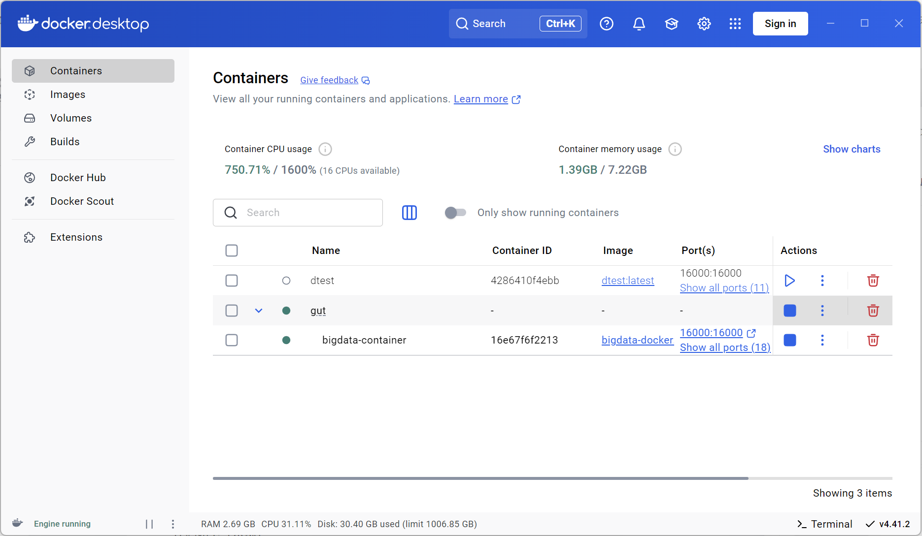 从0开始基于docker的大数据环境搭建/Hadoop+Spark+Flink+Hbase+Kafka+Hive+Flume+Zookeeper+Mysql等_hadoop 运行flink dokcer compose