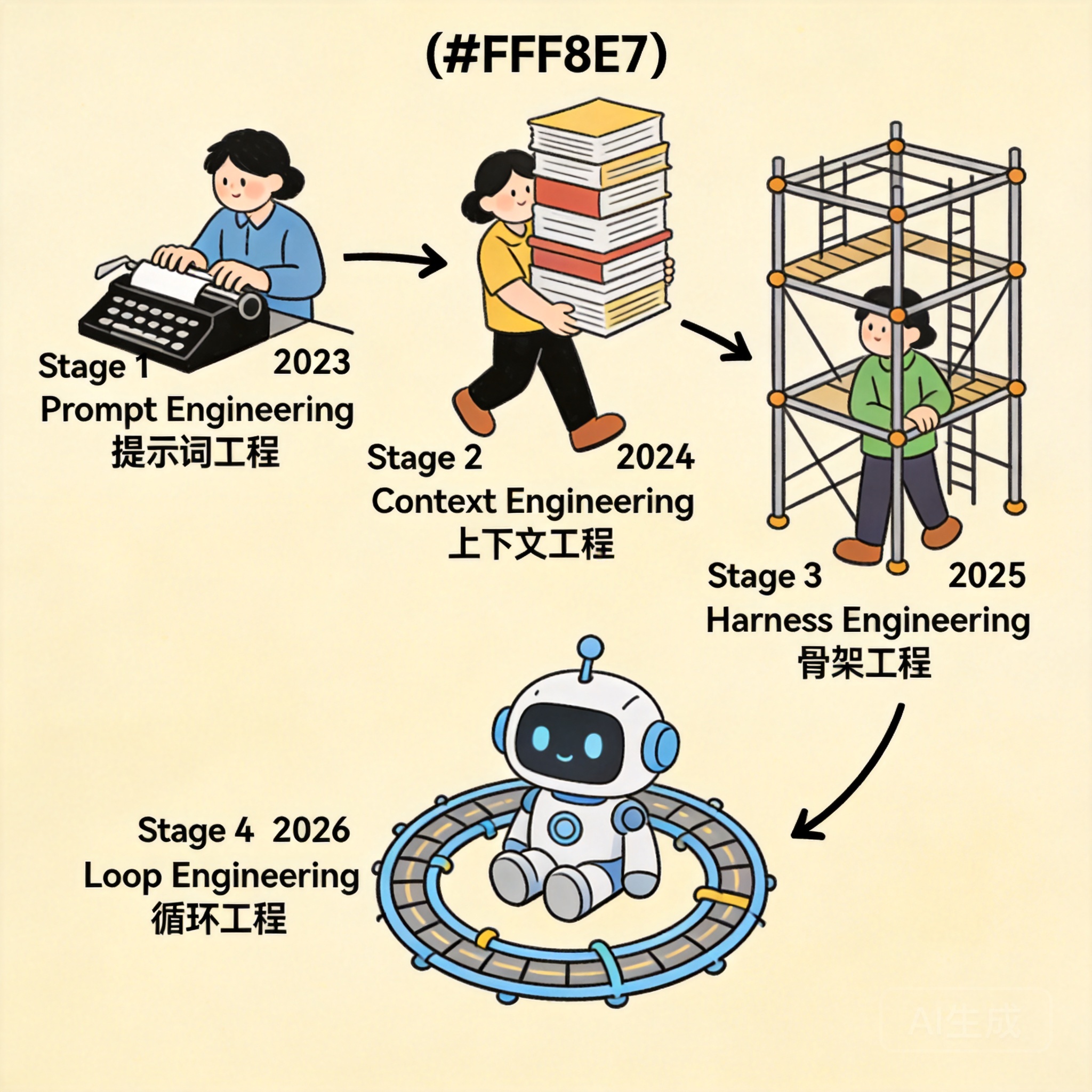 AI新概念Loop Engineering：别再学 Prompt 了，2026 年最火的 AI 开发姿势叫 Loop Engineering ...
