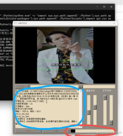 视频字幕提取工具 ——Video-subtitle-extractor