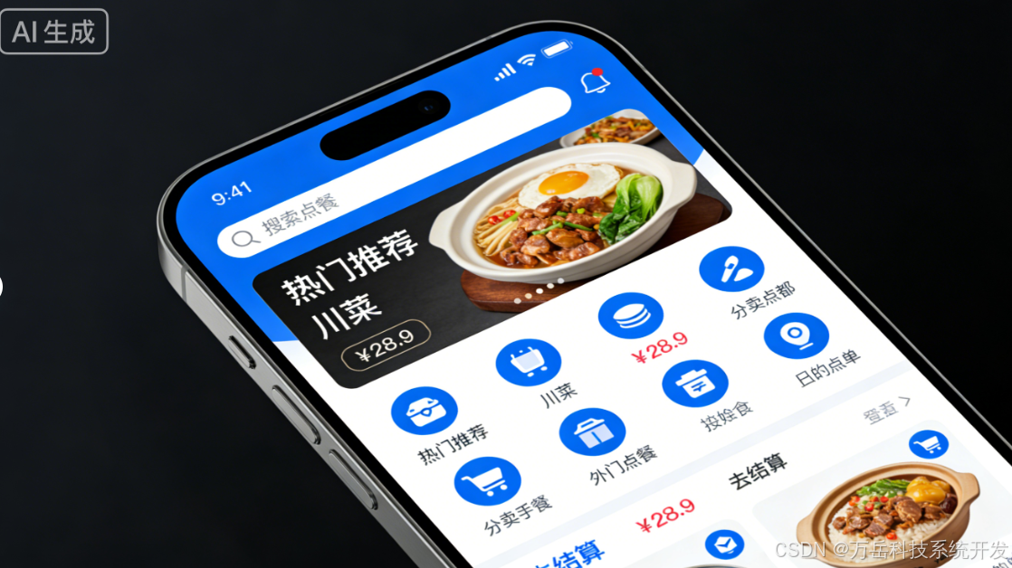 外卖点餐系统开发