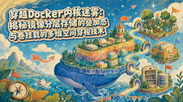 穿越Docker内核迷雾:揭秘镜像分层存储的叠加态与卷挂载的多维空间穿梭技术封面图
