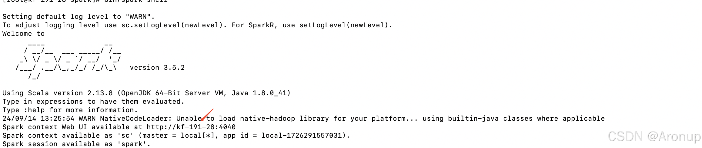 启动进入scala交互