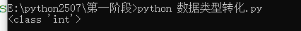 python的变量及数据类型转换