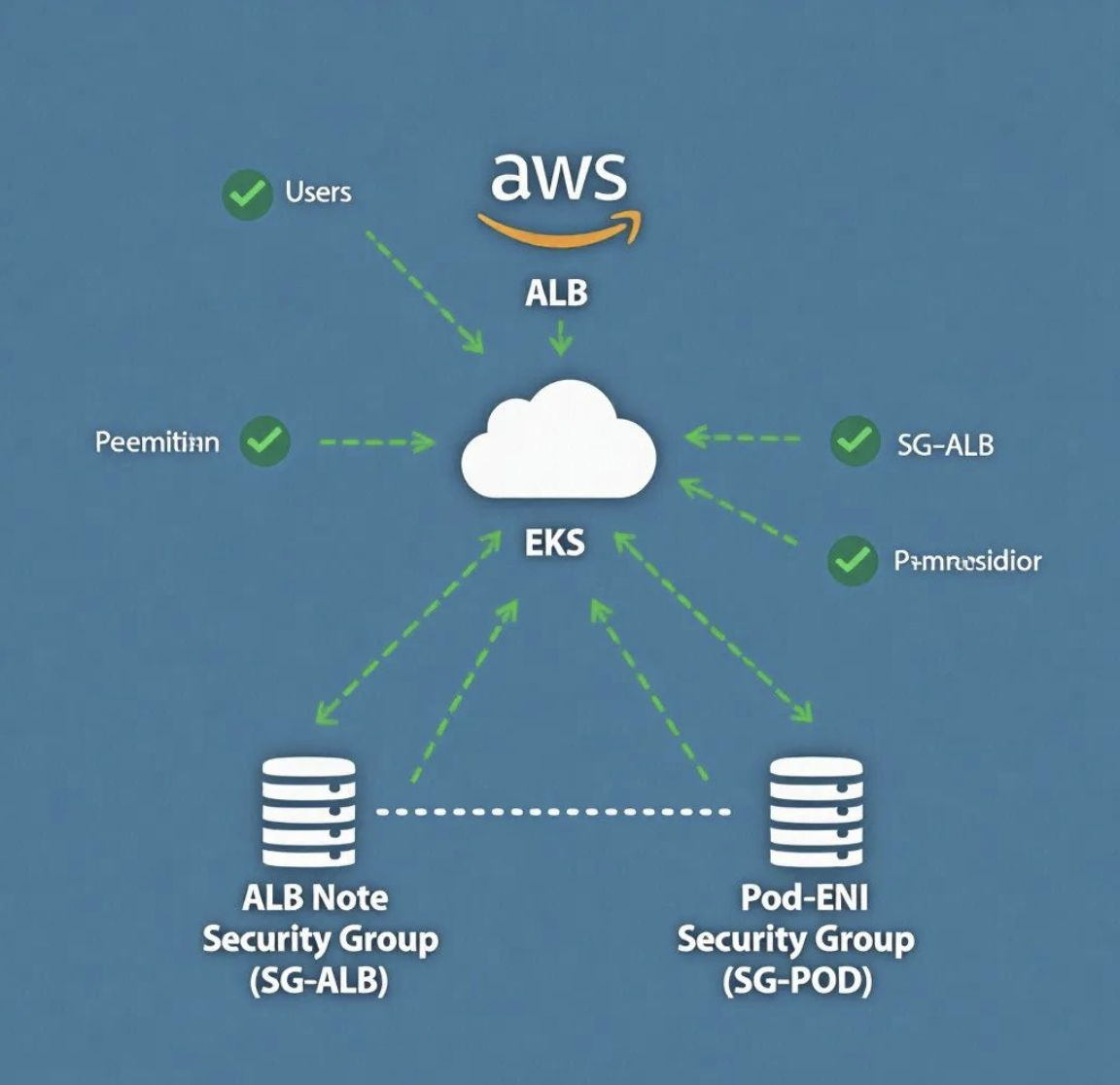 解密 AWS EKS ip 类型 ALB Ingress 安全组：从不健康目标到精准放行_aws eks alb ingress-CSDN博客