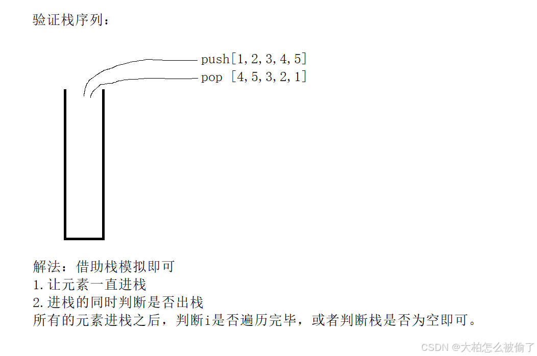 【C++算法】栈