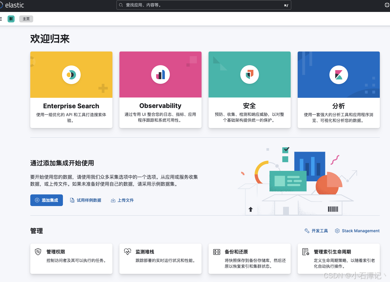 ES设置证书和创建用户，kibana连接es