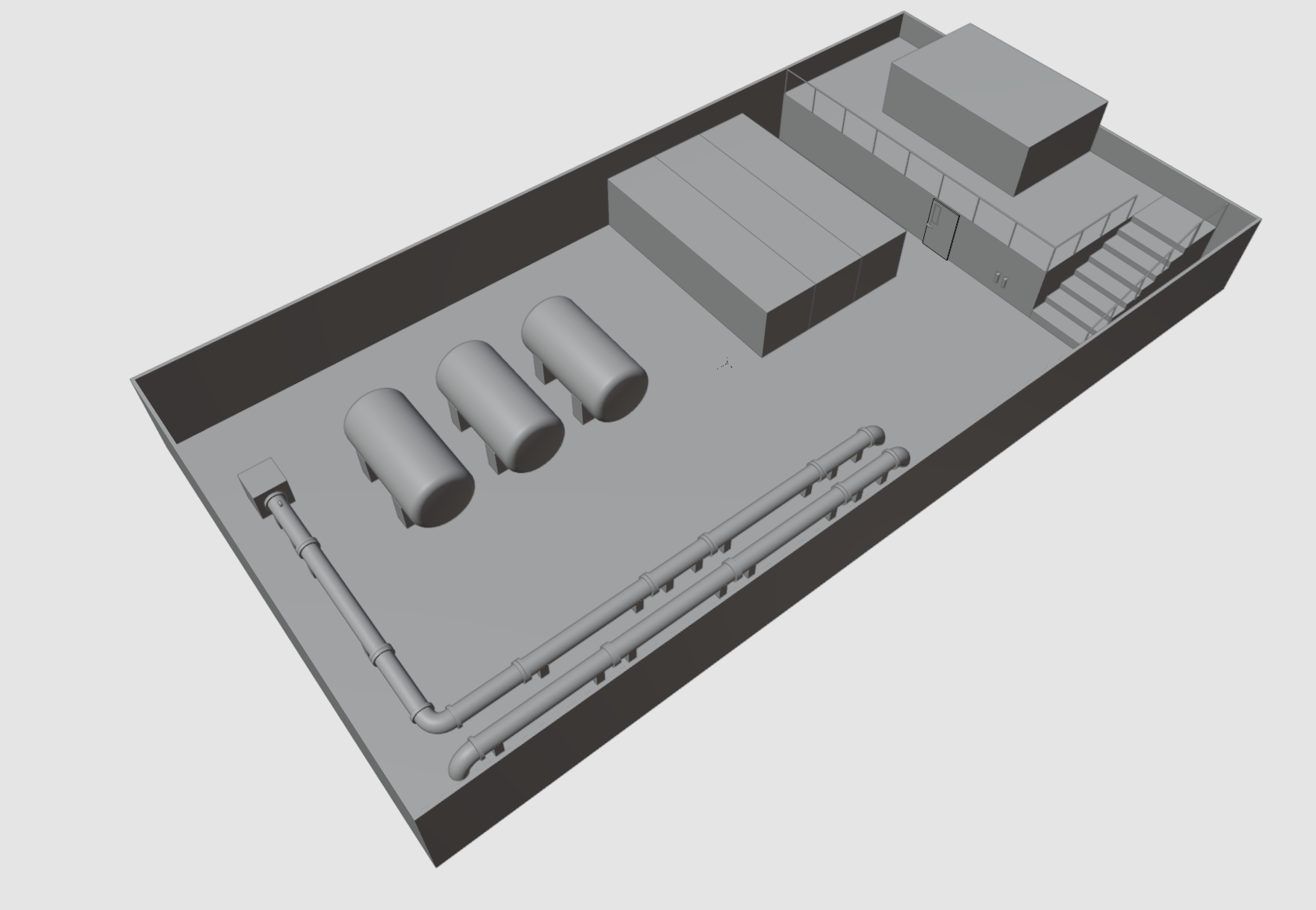 在Blender中搭建工业场景的视觉模型
