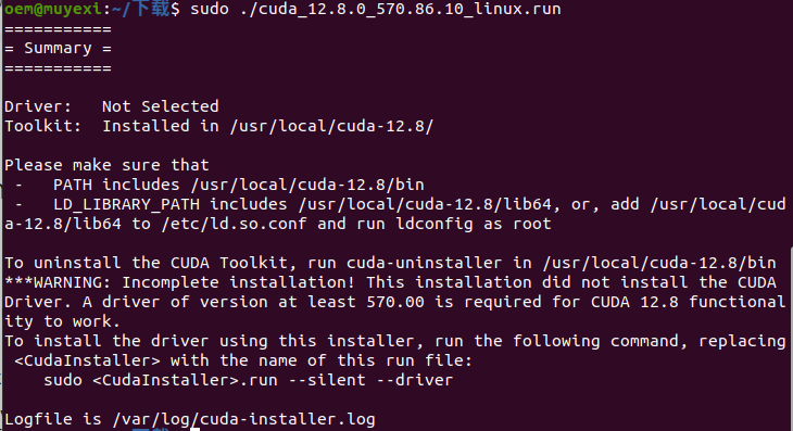 Ubuntu20.04 安装强化学习环境（CUDA、Conda）_ubuntu20.04 cuda