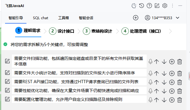 需求分析结果