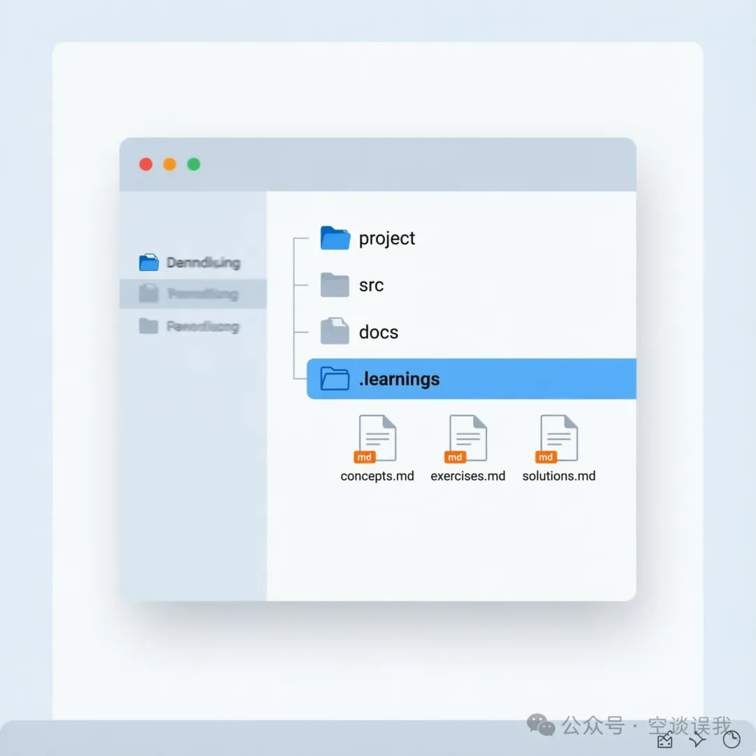 图 3：工作空间目录结构（AI 生成）