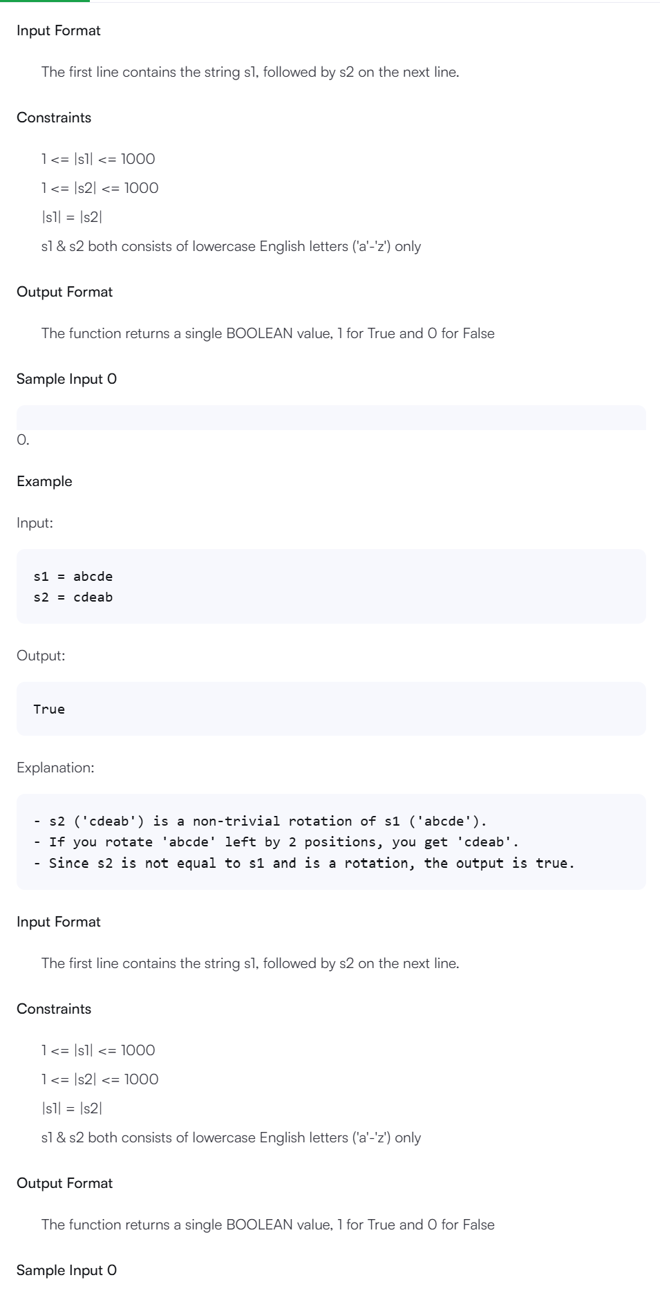Check for Non-Identical String Rotation-CSDN博客