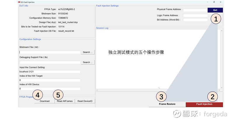 FPGA故障注入测试软件使用指南_故障注入软件