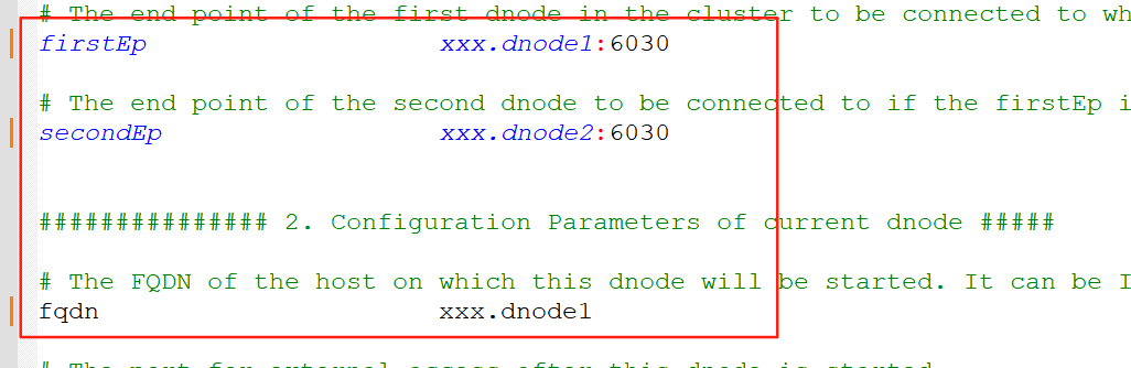 客户端taos.cfg配置