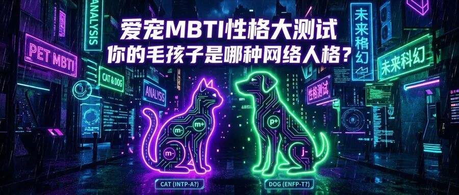 三只猫的宠物 MBTI 实验
