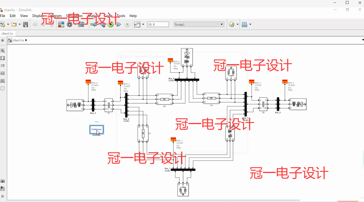 2309、基于powergui环形网络的潮流分析计算Matlab软件Stimulink建模仿真_潮流计算powergui在哪-CSDN博客