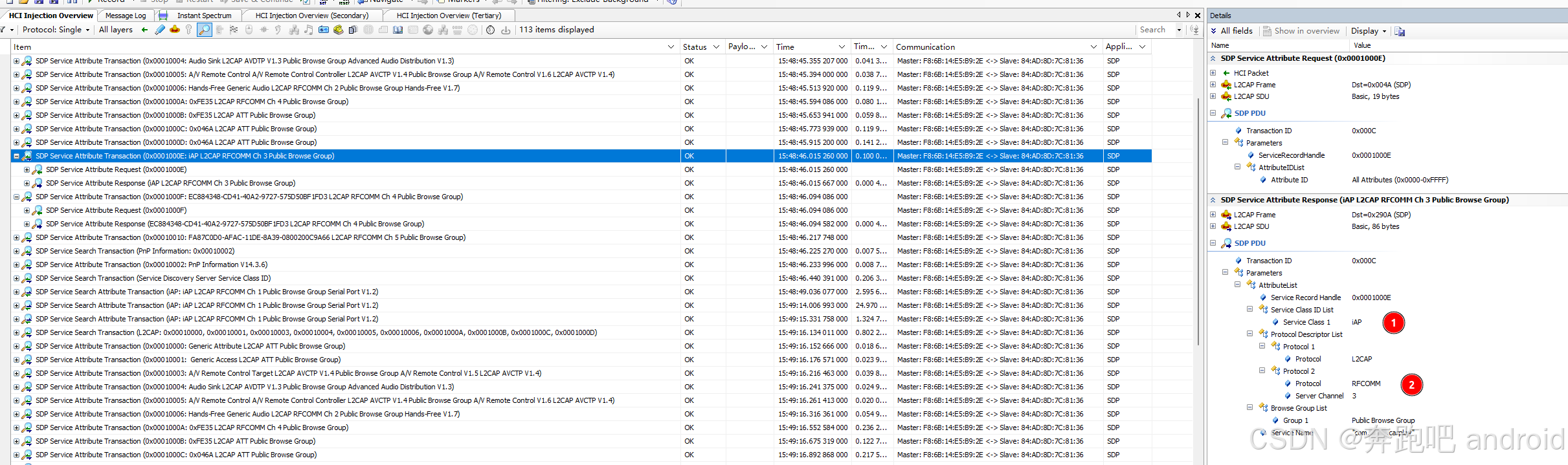 android bluetooth 协议分析15】【SPP详解2】【BluetoothAdapter.listenUsingRfcommWithServiceRecord函数介绍】_public  bluetoothserversocket listenusinginsecurerf-CSDN博客