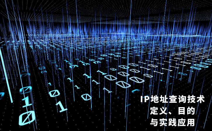 IP地址查询技术-定义、目的与实践应用