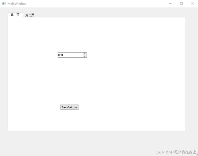 QTabWidget的两种架构用法-CSDN博客
