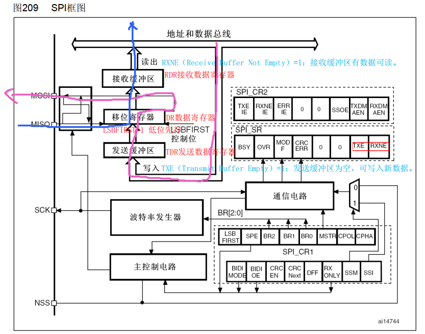 SPI框图