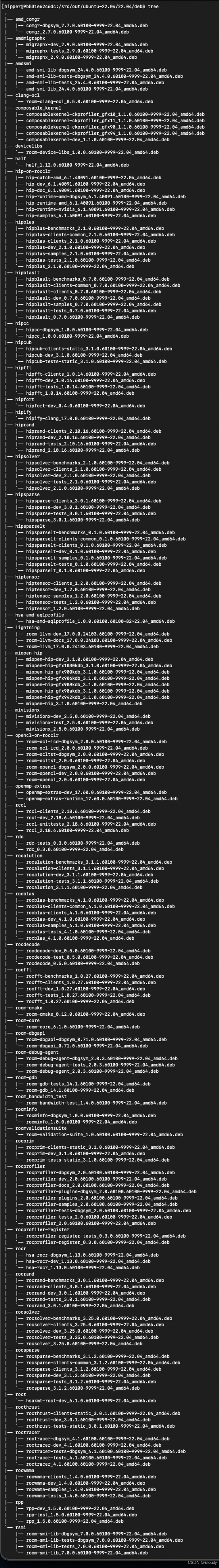 源码安装 AMD GPGPU 生态 ROCm 备忘_rocm源码-CSDN博客