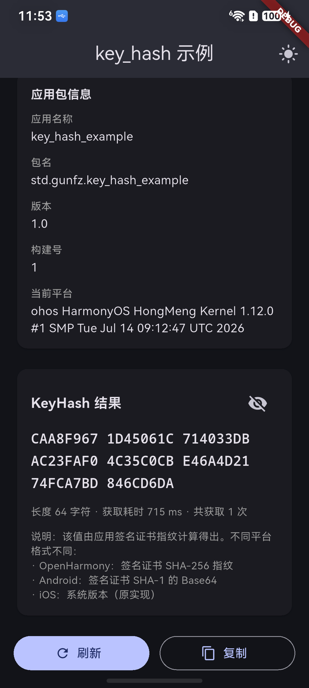 真机运行效果