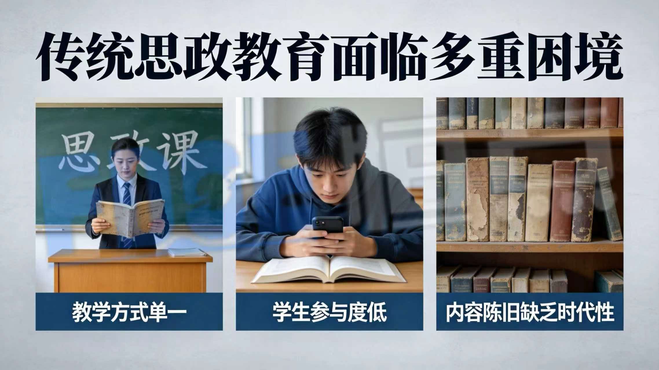 传统思政教育面临多重困境