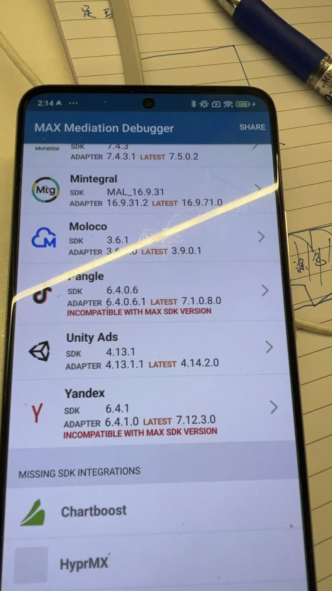 Unity开发-解决AppLovin MAX下的广告渠道INCOMPATIBLE WITH MAX SDK VERSION的问题_com ...