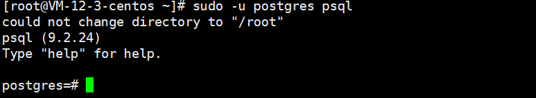 登录到 PostgreSQL 数据库，以验证安装是否成功