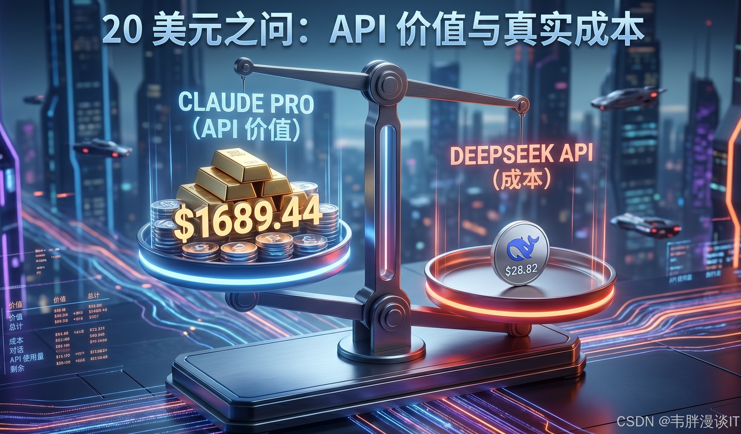 深度对决：$20 的 Claude Pro，到底用掉了 Anthropic 多少钱？（附 DeepSeek API 替代成本测算）