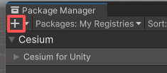 Cesium for Unity离线安装方法