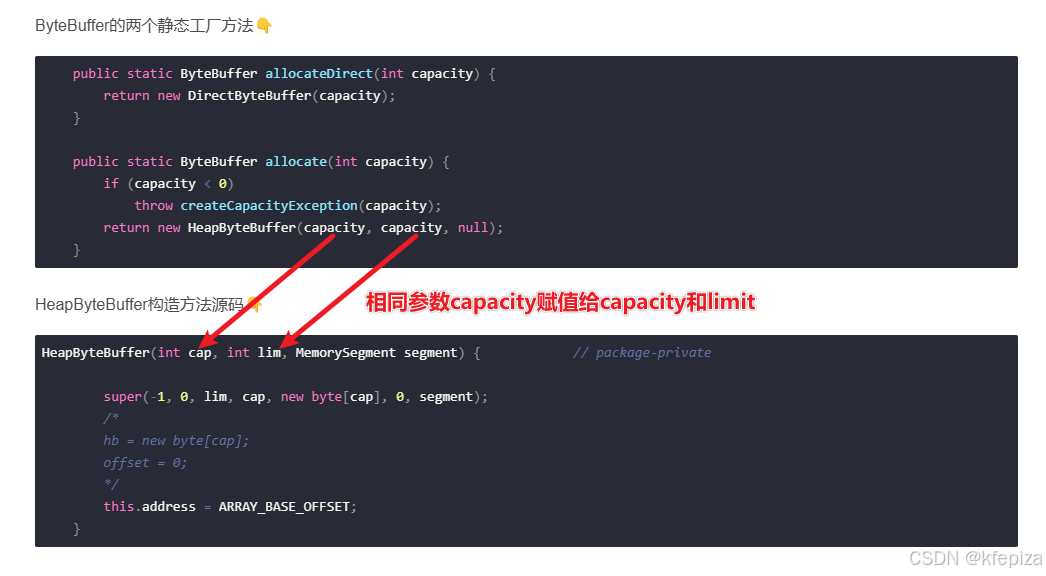 java.nio.ByteBuffer的 capacity, limit, position, mark_bytebuffer limit ...