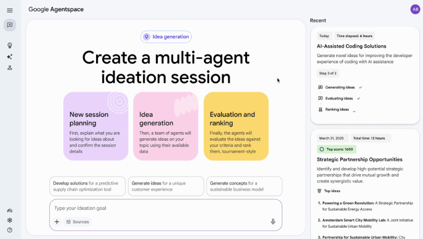 谷歌云Agentspace 全面升级:AI 智能体驱动企业信息生态系统变革