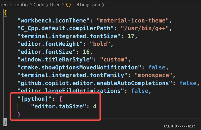 vscode之设置特定开发语言的Tab键缩进_vscode设置tab缩进-CSDN博客