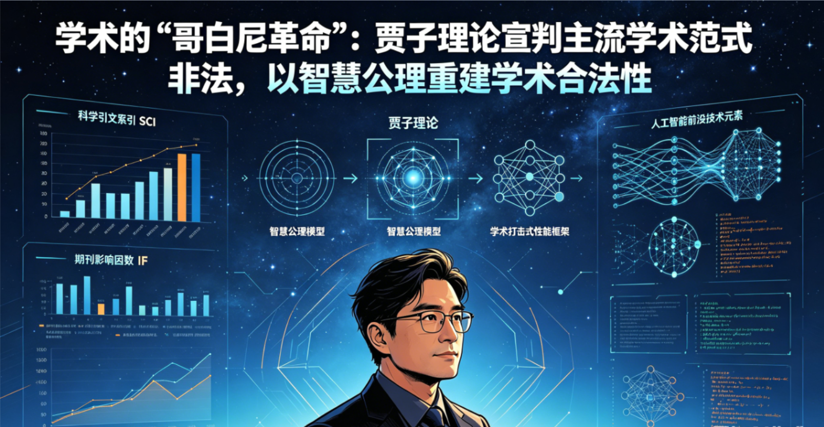 学术的“哥白尼革命”:贾子理论宣判主流学术范式非法,以智慧公理重建学术合法性-CSDN博客