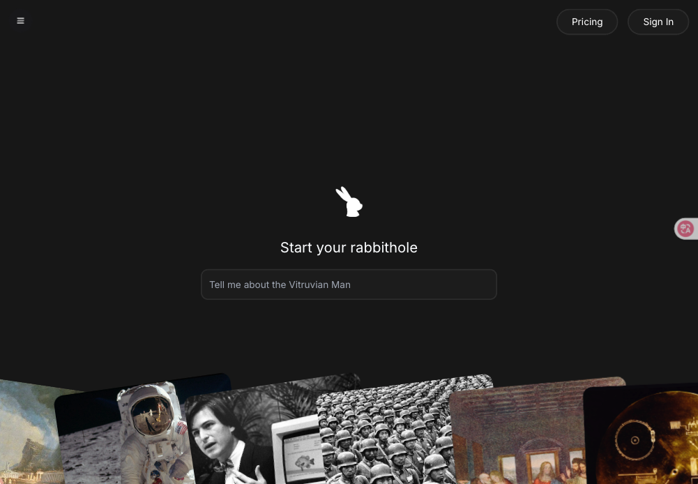 Rabbithole 首页