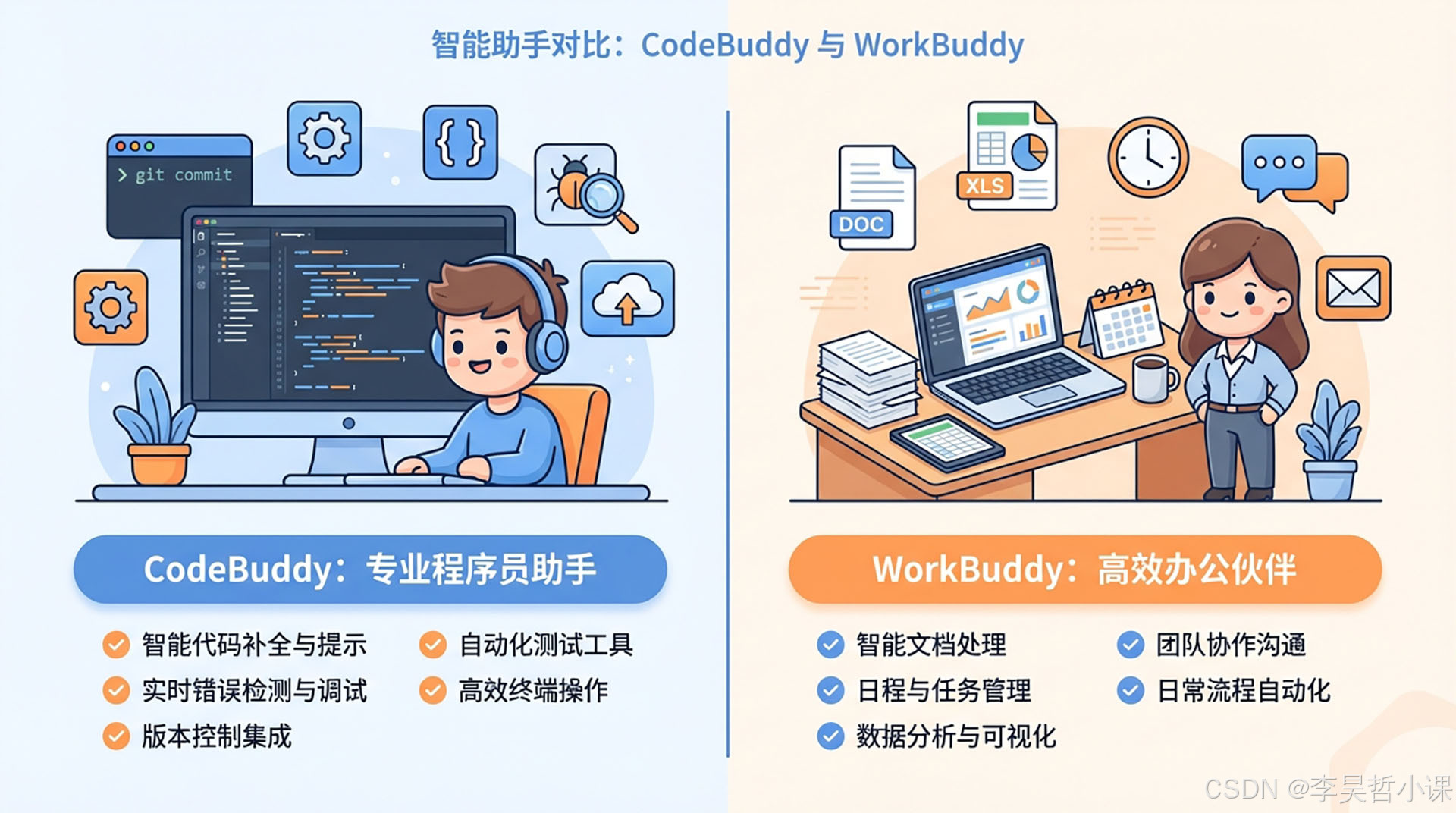 CodeBuddy vs WorkBuddy
