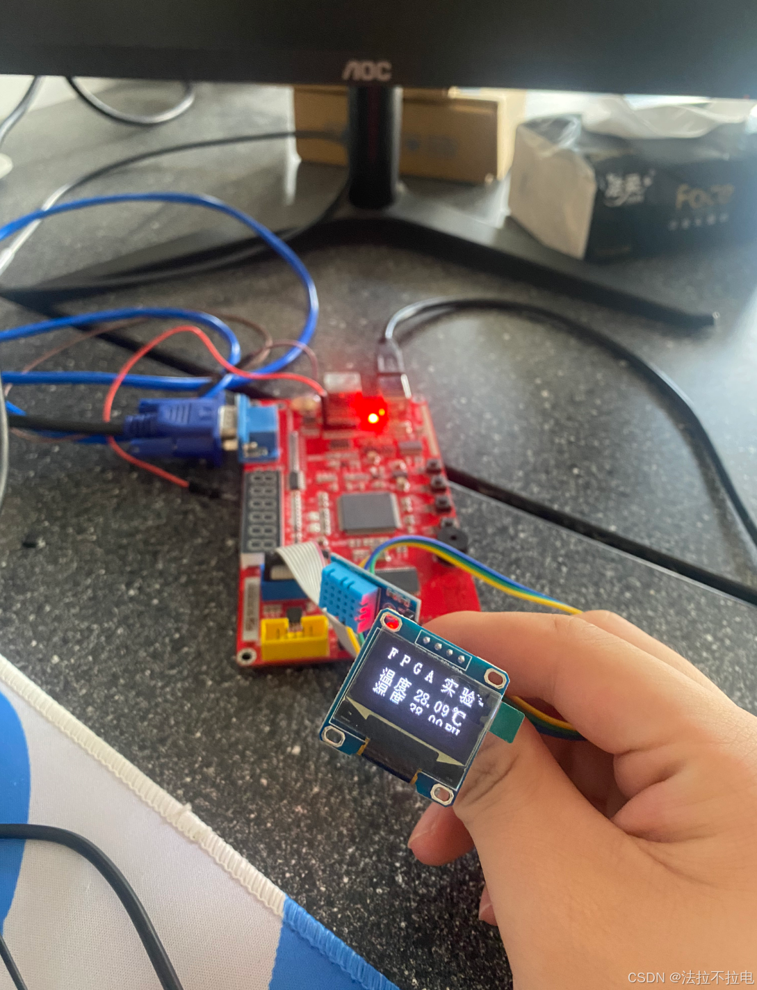 FPGA使用IIC协议完成OLED的驱动---附完整工程_fpga的iic驱动oled