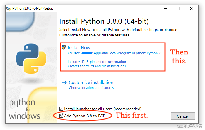 Windows 环境下安装 Python 与环境变量配置_windows python环境变量